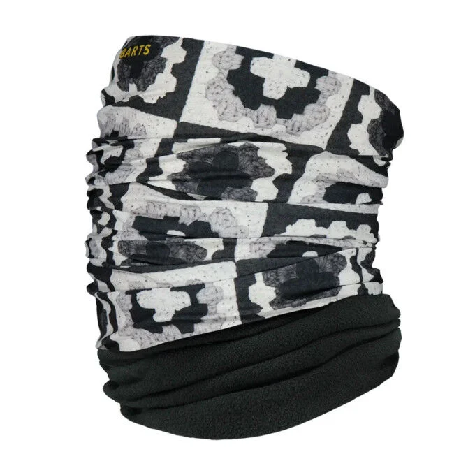 Scaldacollo BARTS Multicol Polar Crochet - Nero