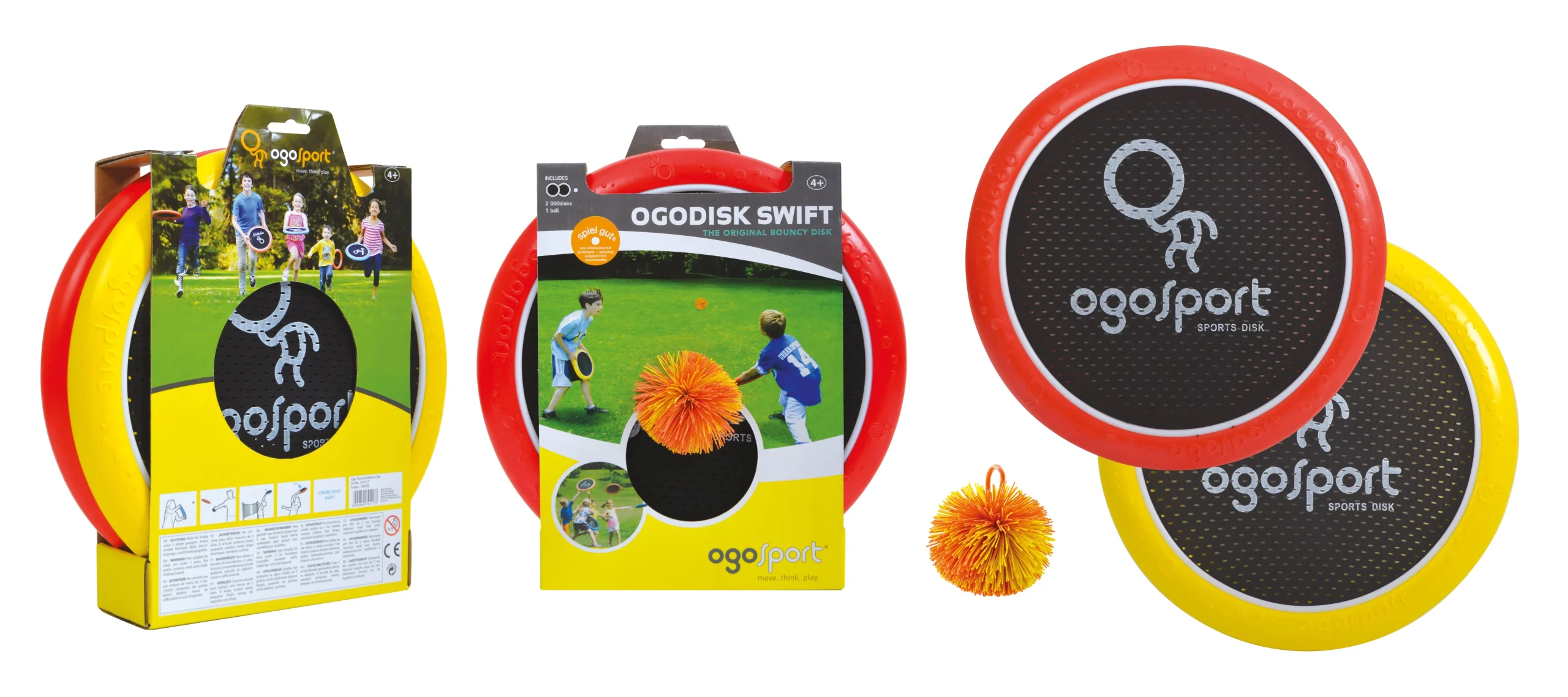 SCHILDKRÖT OgoSport Set mit 2 Softdiscs & 1 Ball