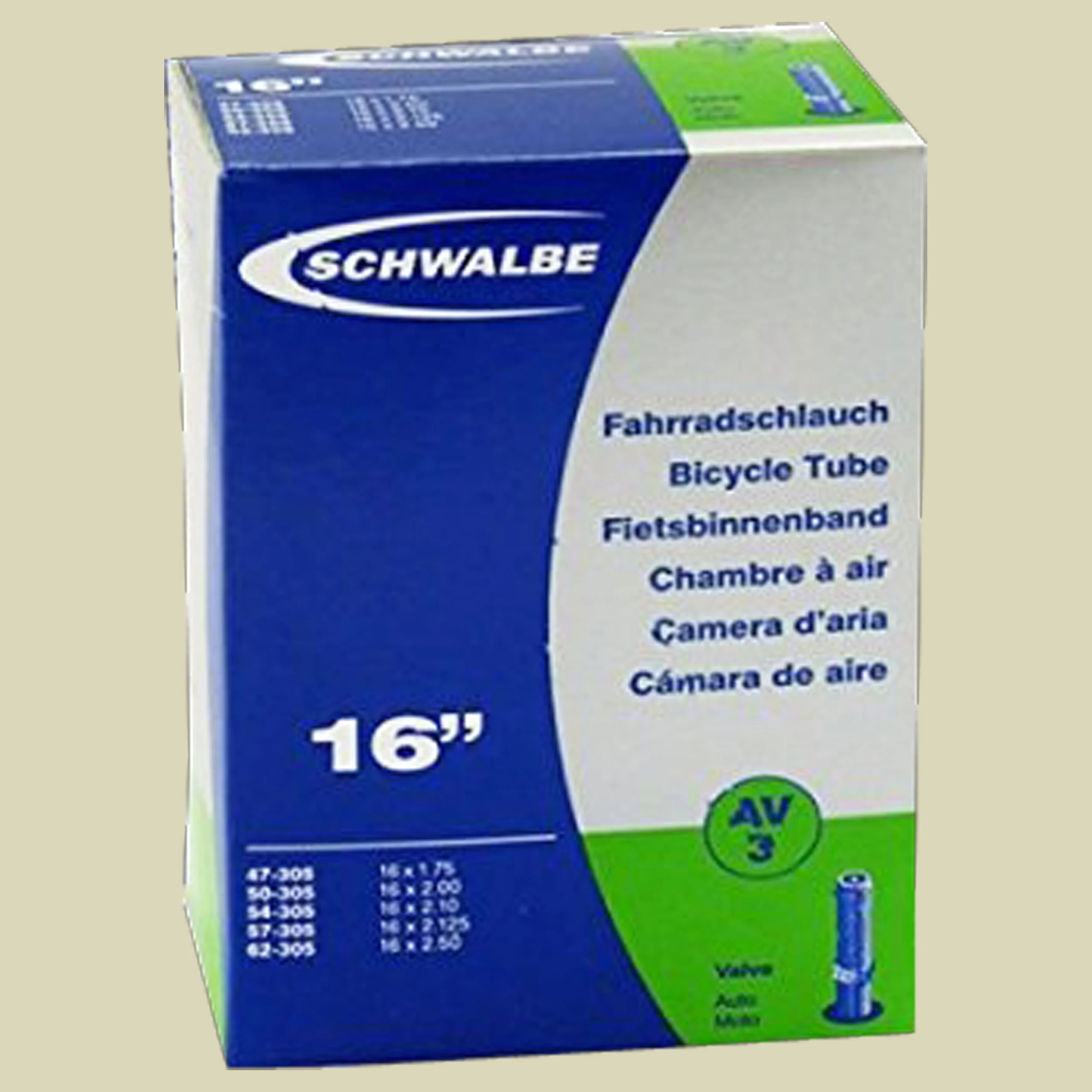 SchwalbeAV 3 für 16''