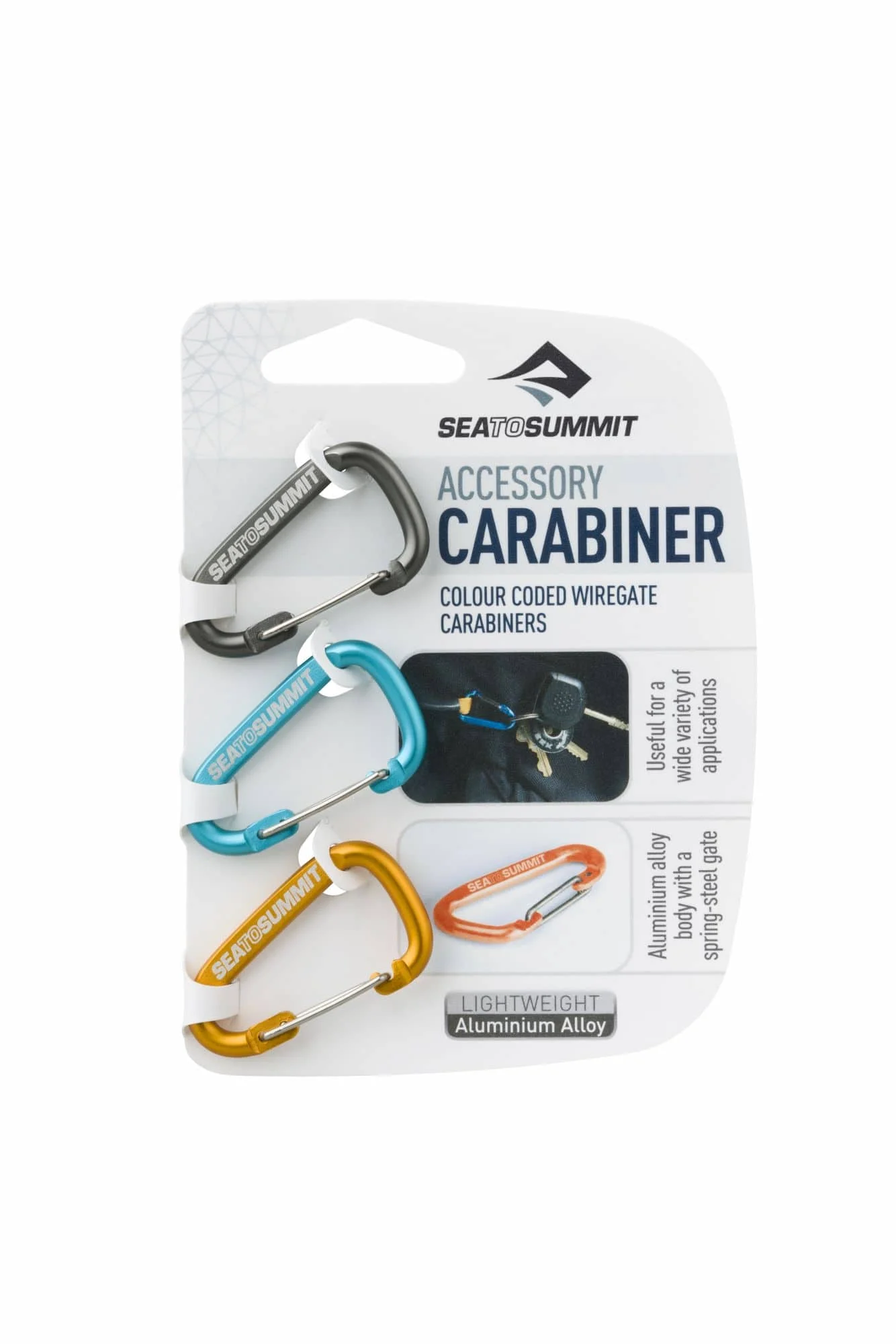 Sea to Summit Accessory Carabiner Small 3 Stk.