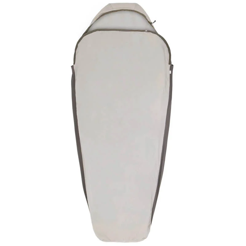 Sea to Summit Silk Blend Sleeping Bag Liner Compact Mummy Moonstruck Grey