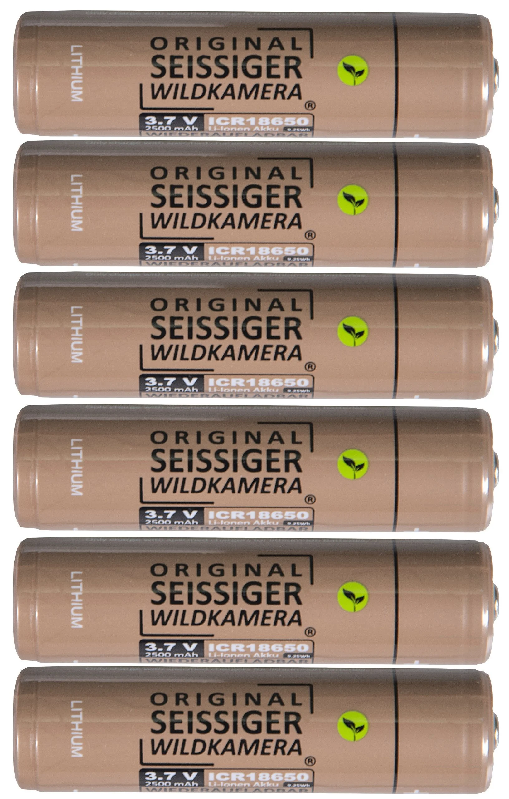 Seissiger Li-Ion-Akkus 6 Stück