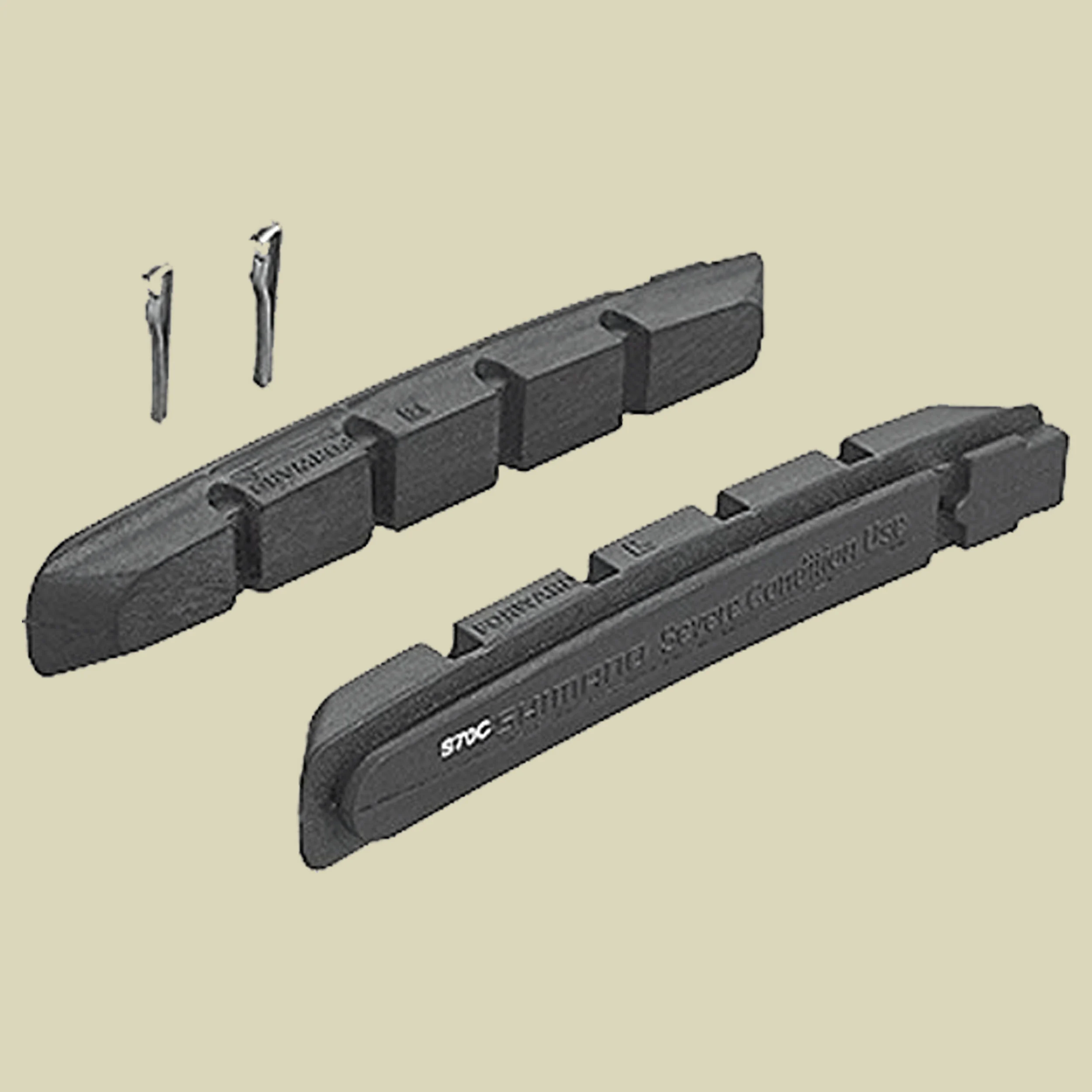 ShimanoBremsbelag S70C für Cartridge Bremsschuh 2 Paar