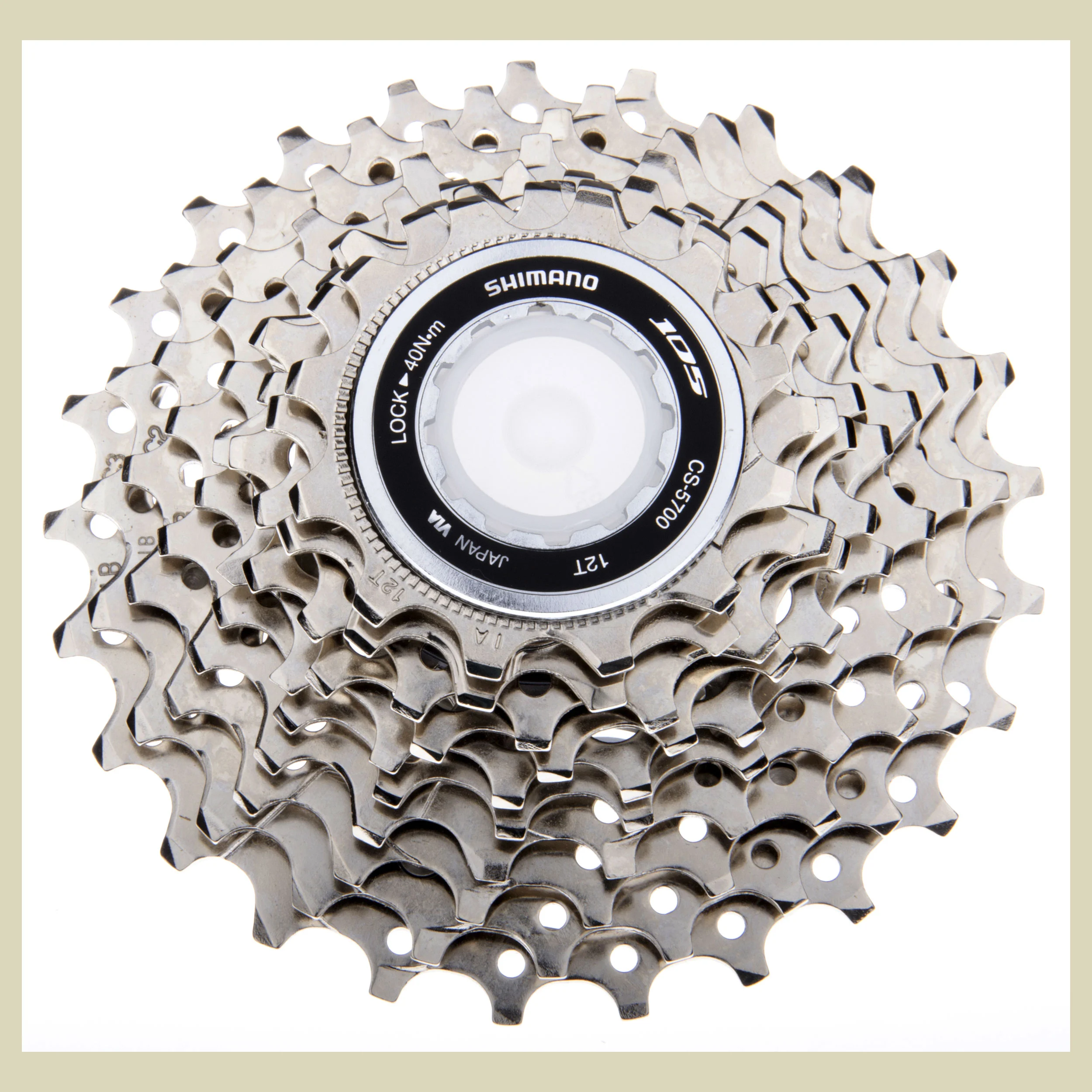 ShimanoKassette 105 CS-5700 10-fach 12-25 Zähne