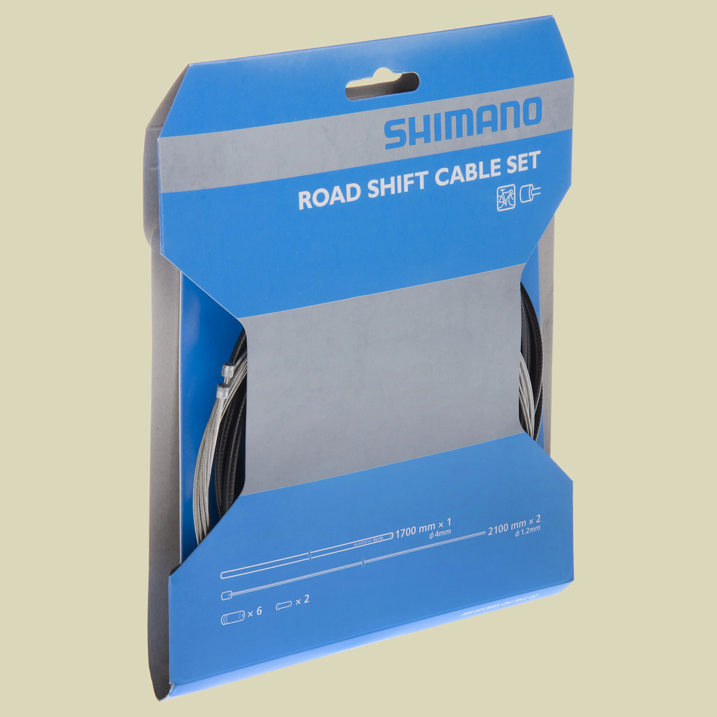 ShimanoSchaltzug-Set Road Stahl