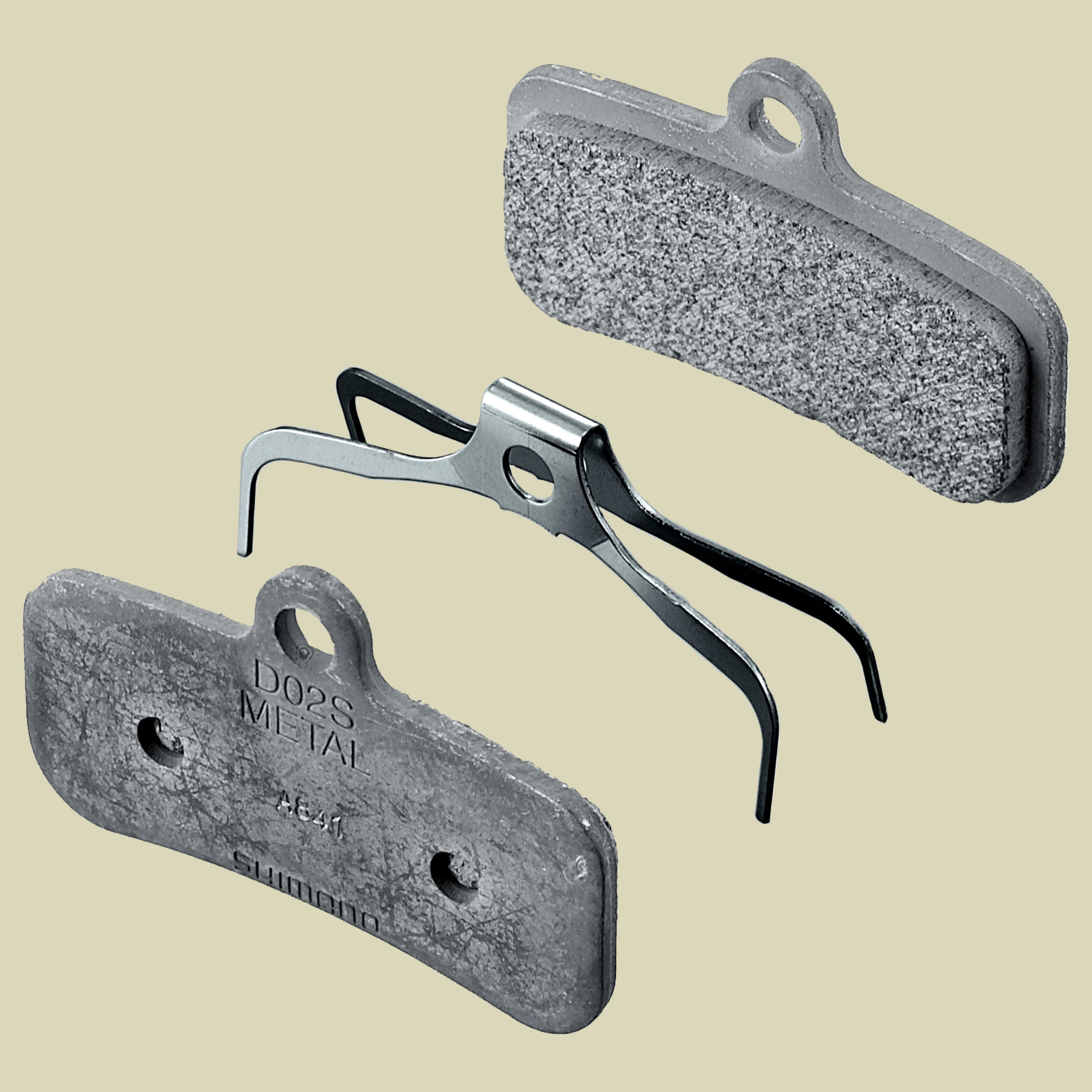 ShimanoScheibenbremsbelag D02S Metall Y8FF98010 für Saint, Zee