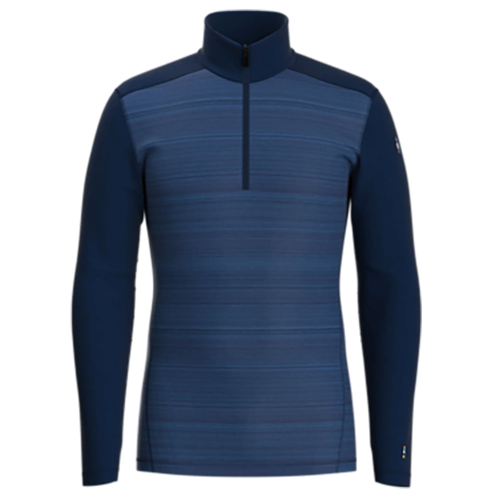 Smartwool Classic Thermal 1/4 Zip Deep Navy/Color Shift