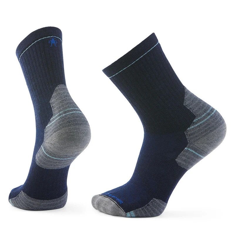 Smartwool Hike Targeted Cushion Mid Crew Socks Deep Navy