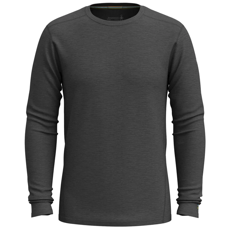 Smartwool Men Classic All-Season Merino Base Layer Crew Iron Heather