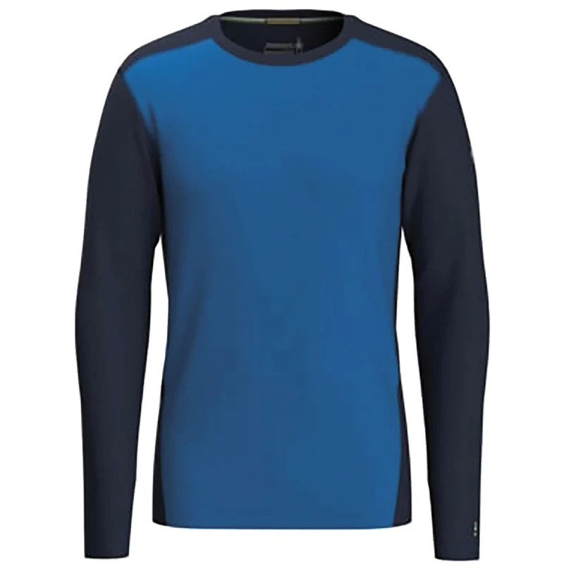Smartwool Men Classic All-Season Merino Base Layer Crew Laguna Blue/Deep Navy (Auslaufware)