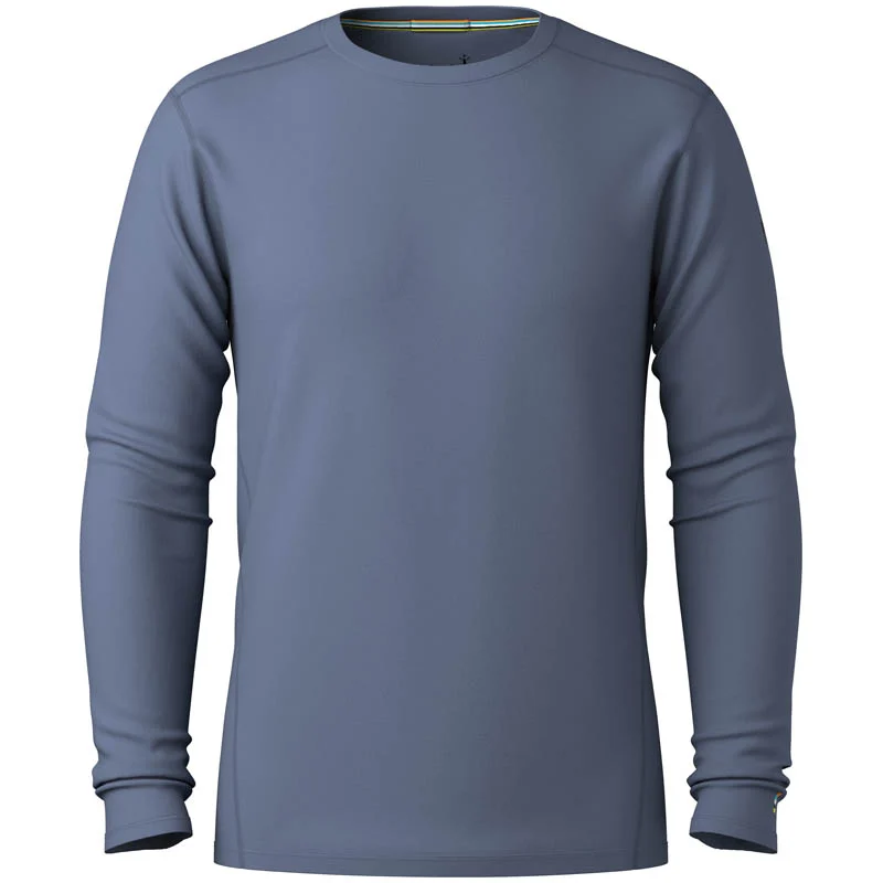 Smartwool Men Classic All-Season Merino Base Layer Crew Nightfall Blue