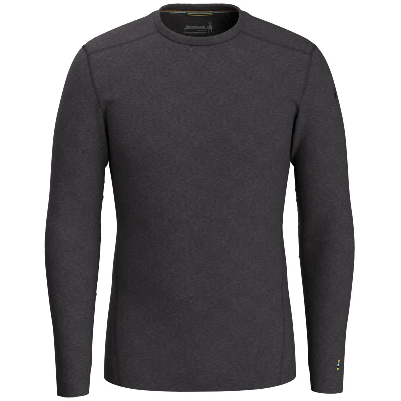 Smartwool Men Classic Thermal Merino Base Layer Crew Charcoal Heather