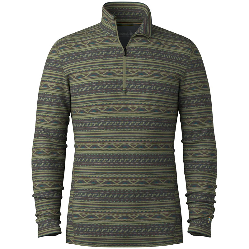 Smartwool Men Classic Thermal Merino Base Layer Crew Wintermoss Summit Soul