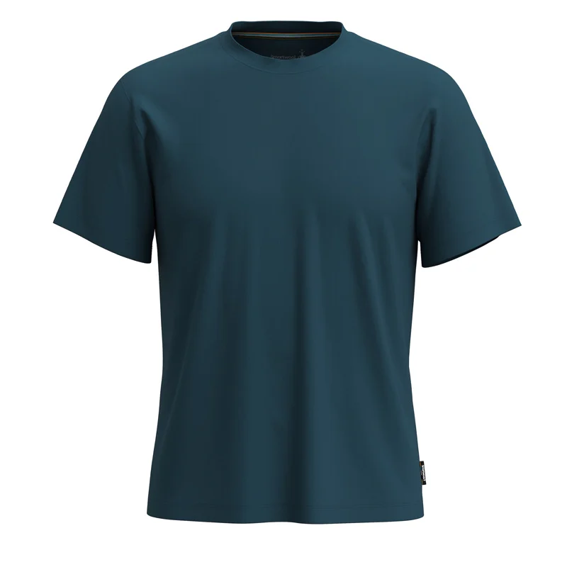Smartwool Men Perfect Crew Short Sleeve Tee Twilight Blue (Auslaufware)