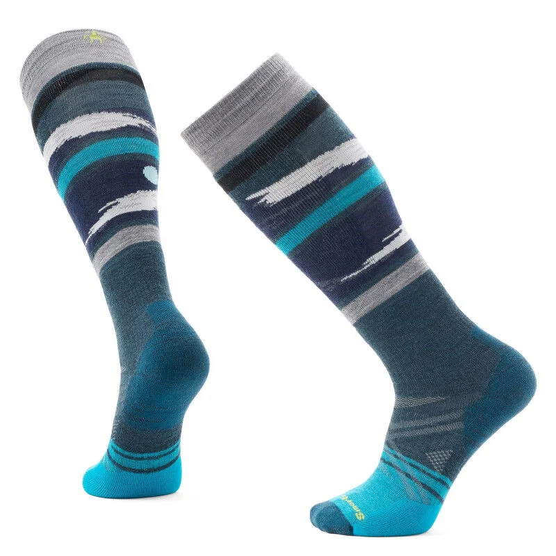 Smartwool Ski Full Cushion Midnight Ski Pattern OTC Socks - Merinosocken | Hardloop