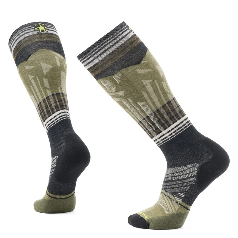 Smartwool Ski Targeted Cushion Summit Shot OTC Socks Black