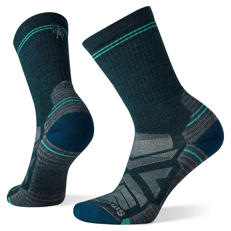 Smartwool Women Hike Light Cushion Crew Socks Twilight Blue