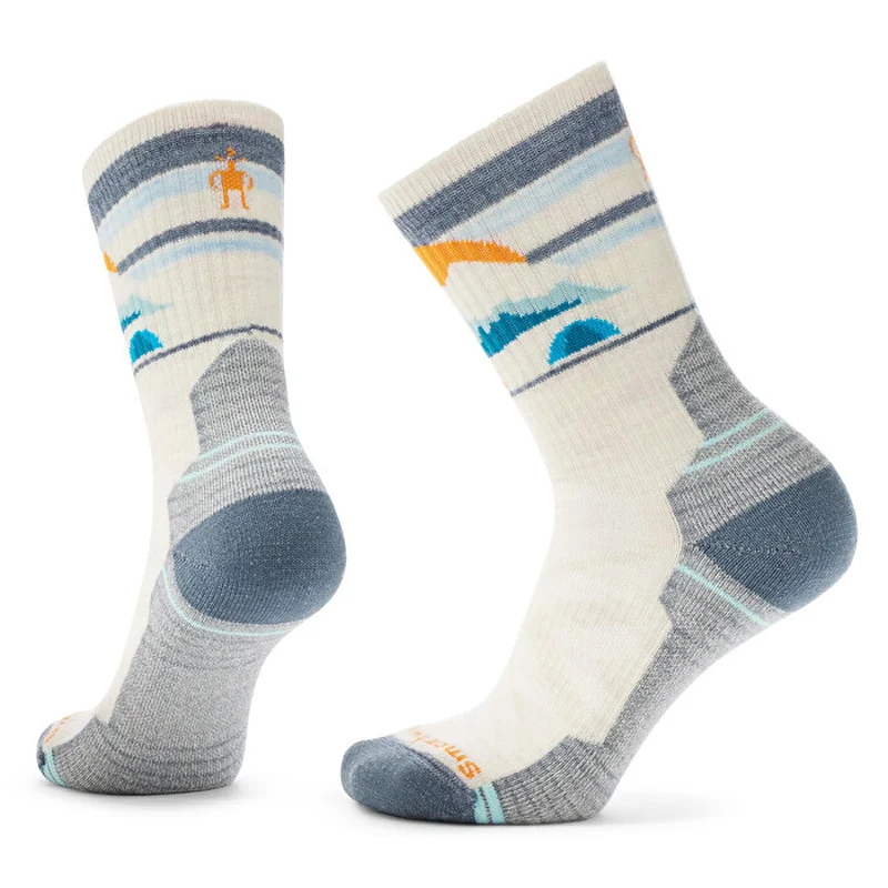 Smartwool Women Hike Light Cushion Mountain Moon Crew Socks Moonbeam (Auslaufware)