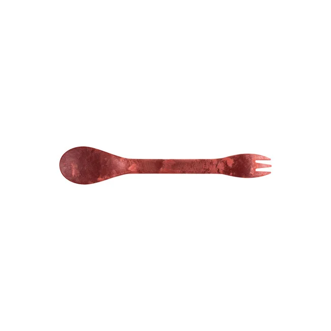 Spork 225 Löffel und Gabel in einem, rot