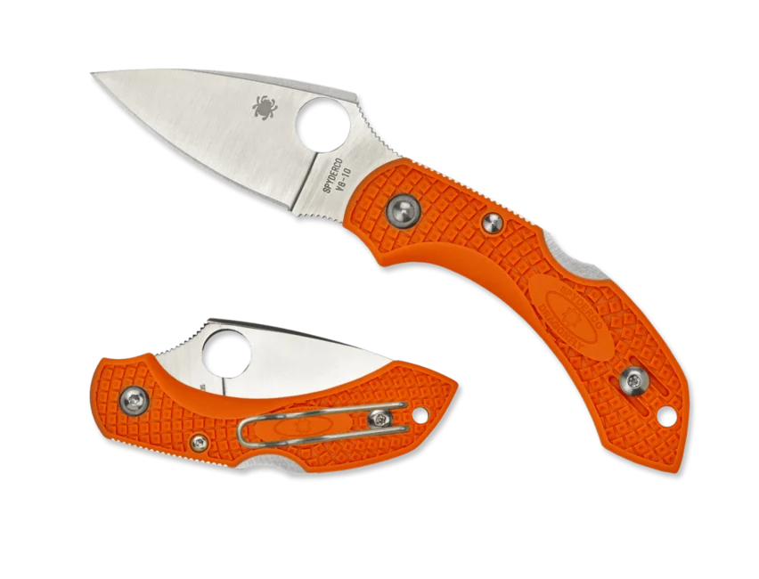 Spyderco Dragonfly 2 Lightweight Orange Taschenmesser 5,7 cm, orange, FRN