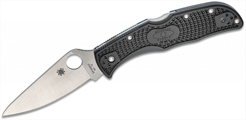 Spyderco Endela Lighweight Black Taschenmesser 8,7cm, schwarz, FRN