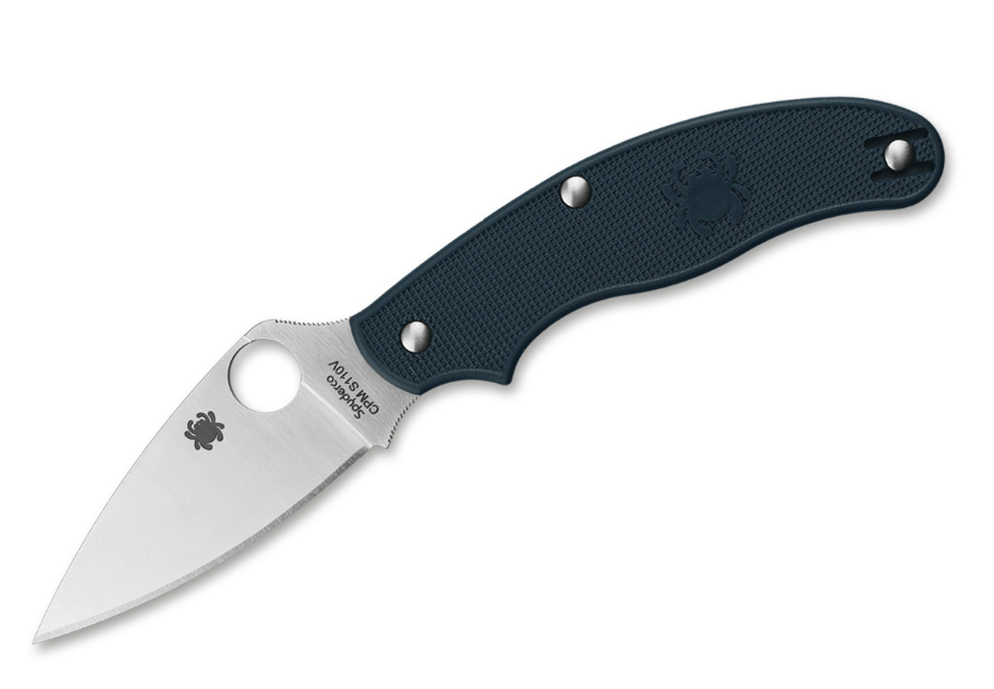 Spyderco UK Penknife Taschenmesser für jeden Tag 7,5 cm, dunkelblau, FRN
