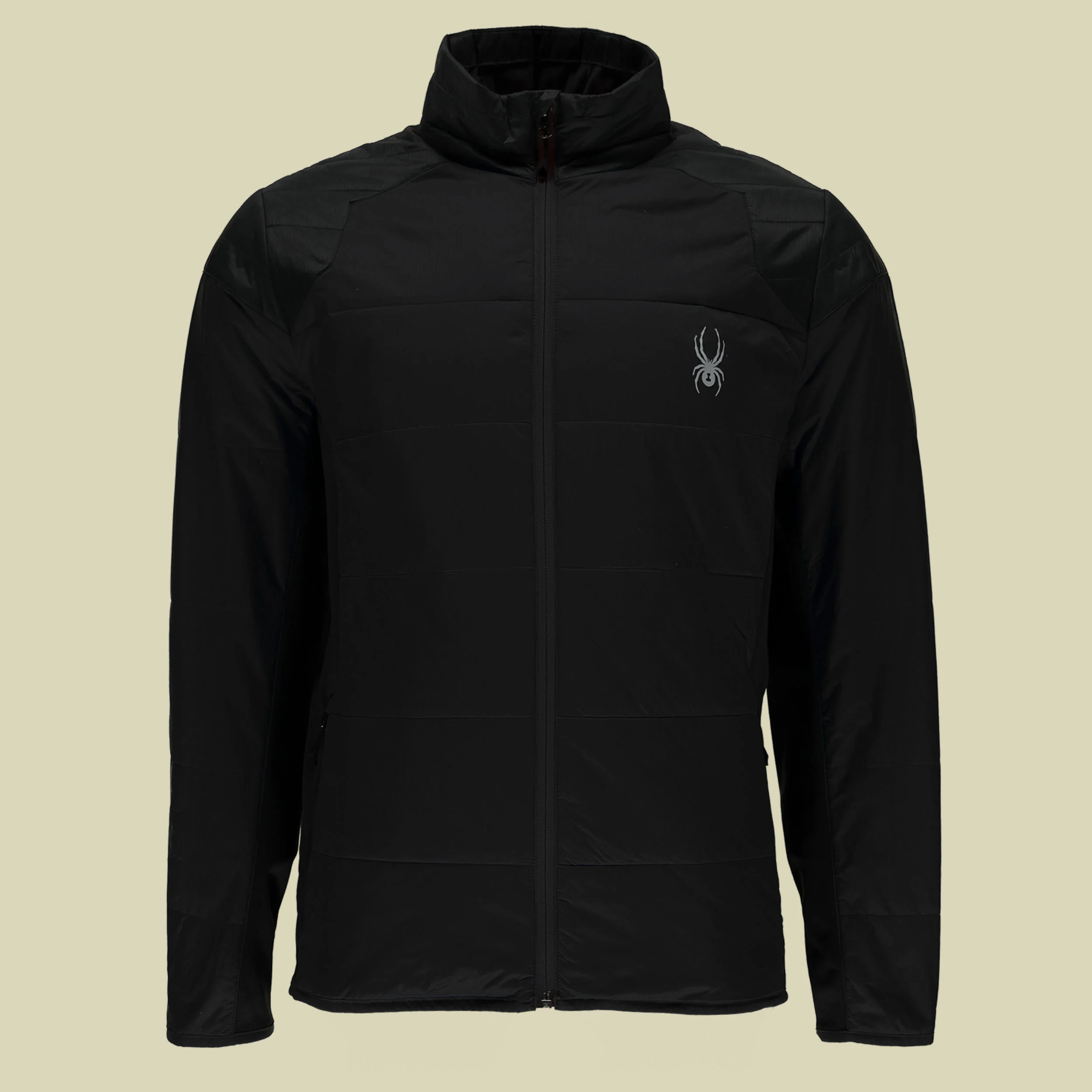 SpyderGlissade Full Zip Insulator Jacket Men Größe S Farbe black-black-black