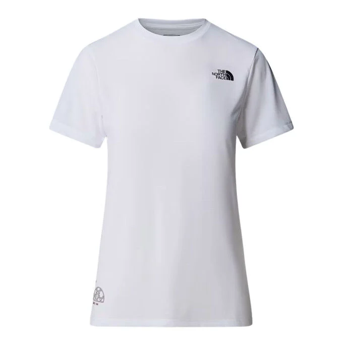 T-shirt da donna a maniche corte The North Face Multiple Placement - TNF White