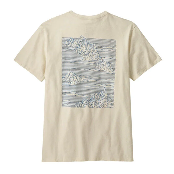 T-shirt da uomo Patagonia Strataspire Responsibili-Tee - Birch White
