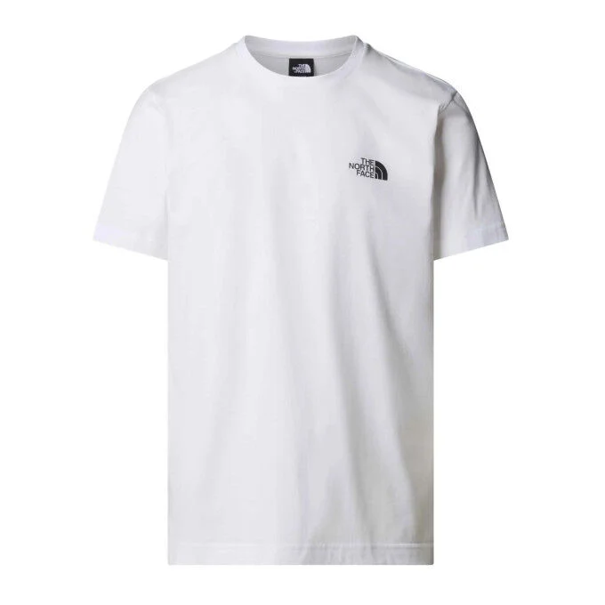 T-shirt a maniche corte da uomo The North Face Mountain Sketch - TNF White