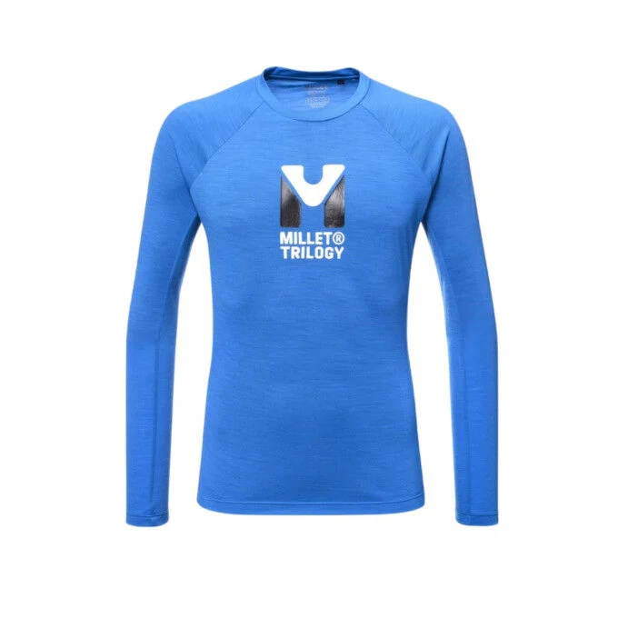 T-shirt MILLET TRILOGY WOOL Uomo - Icon Blue