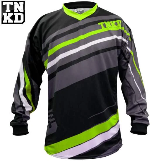 Tanked BASIC Paintball Jersey (schwarz/grün) – 2XL