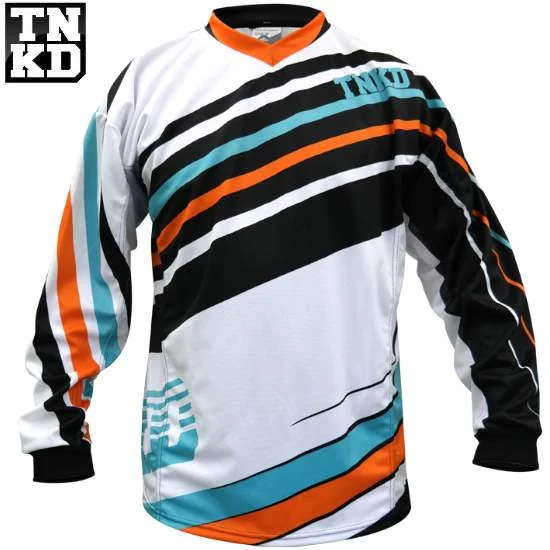 Tanked BASIC Paintball Jersey (weiss/orange) – 2XL