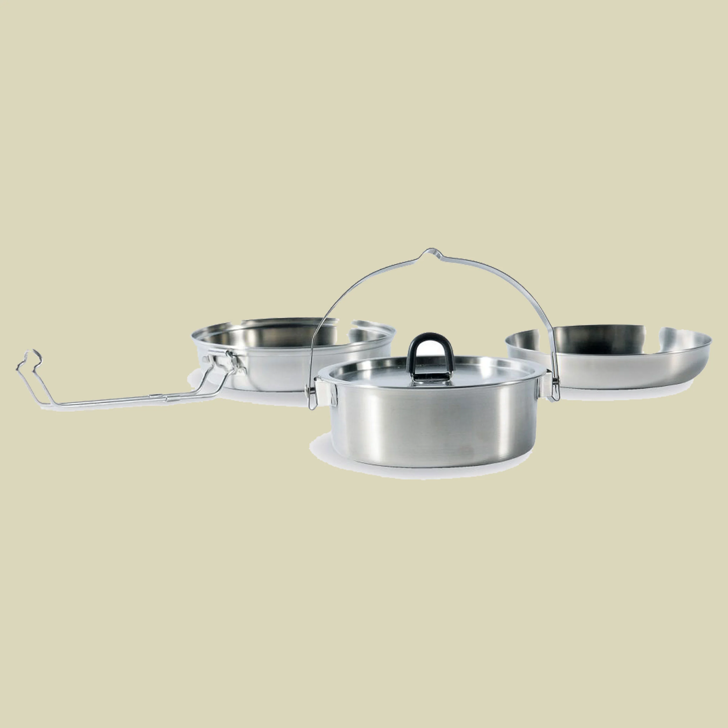 TatonkaCamp Set Regular Maße 17,3 x 6 cm Farbe edelstahl