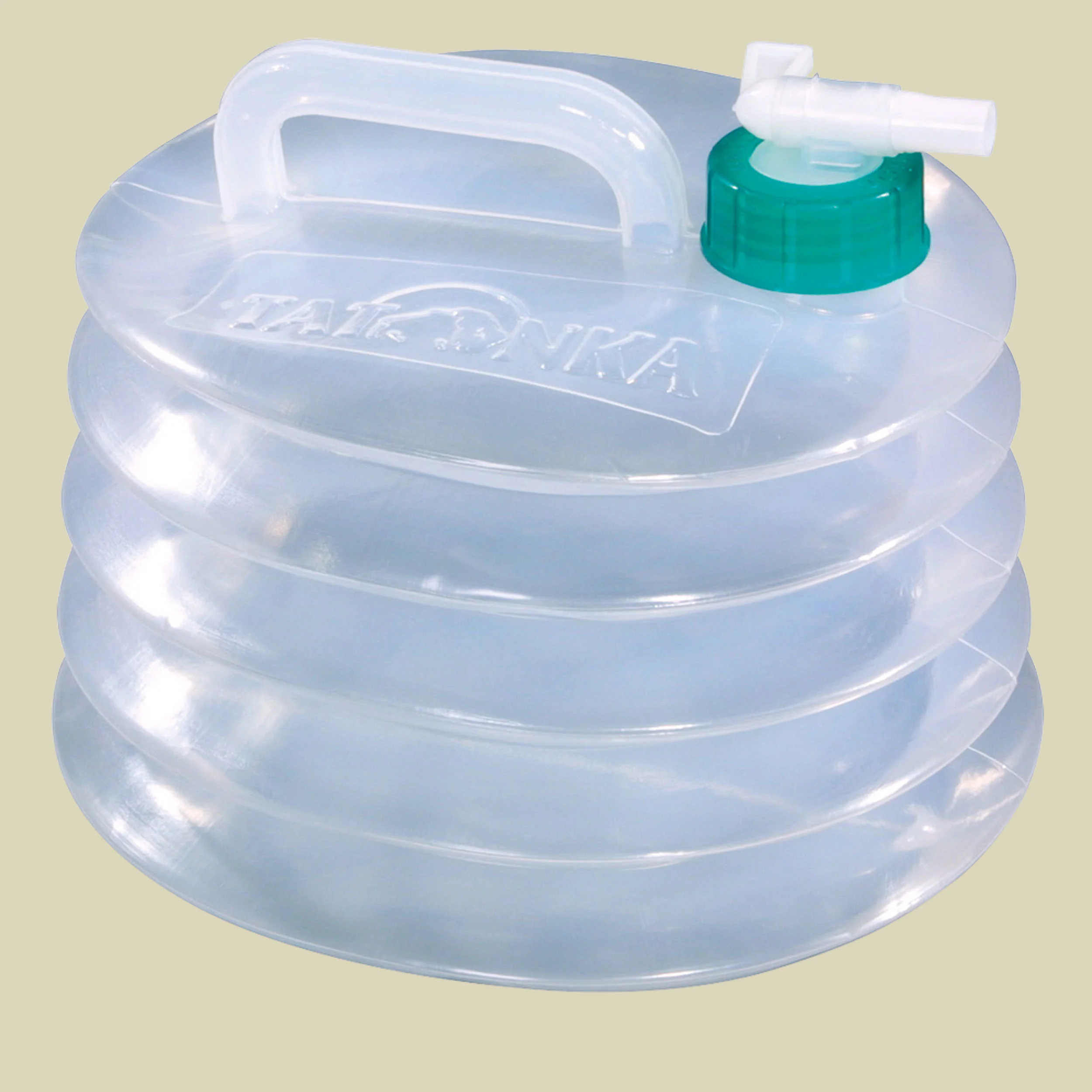 TatonkaFaltkanister Volumen 5 Farbe transparent