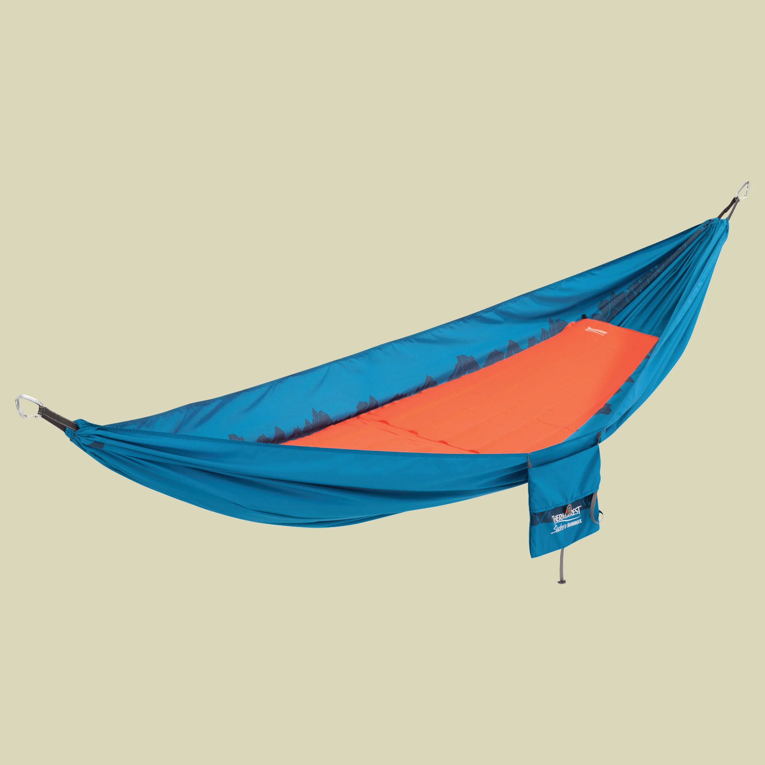 Therm-A-RestSlacker Hammock Pad Liegefläche 66 x 190 x 4 cm Farbe tomato