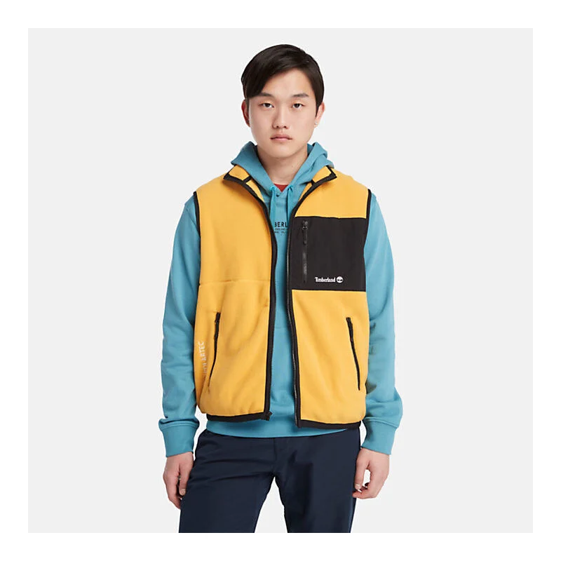 Timberland Outdoor Archive Re-issue Vest with Polartec 200 Series Fleece - Fleeceweste - Herren | Hardloop