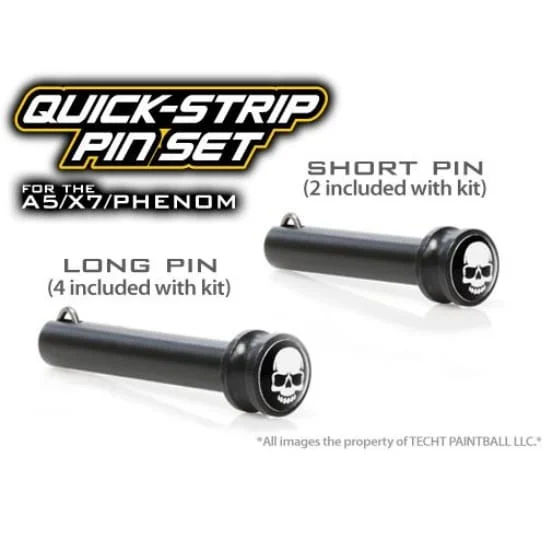 Tippmann A5, X-7 & X7 Phenom Quick Strip Body Pin Set (6pc)