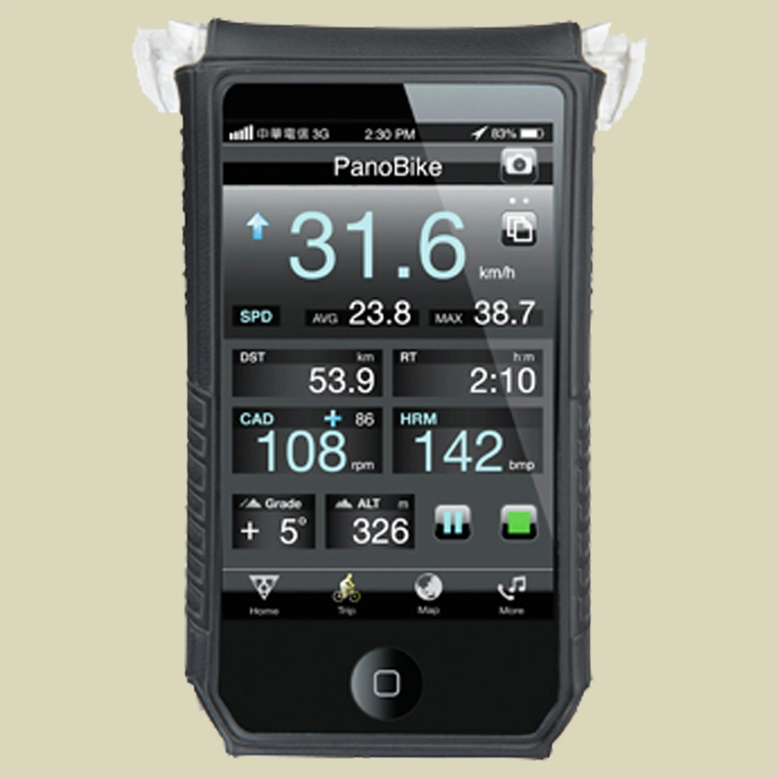 TopeakSmartPhone DryBag 4'' Farbe schwarz