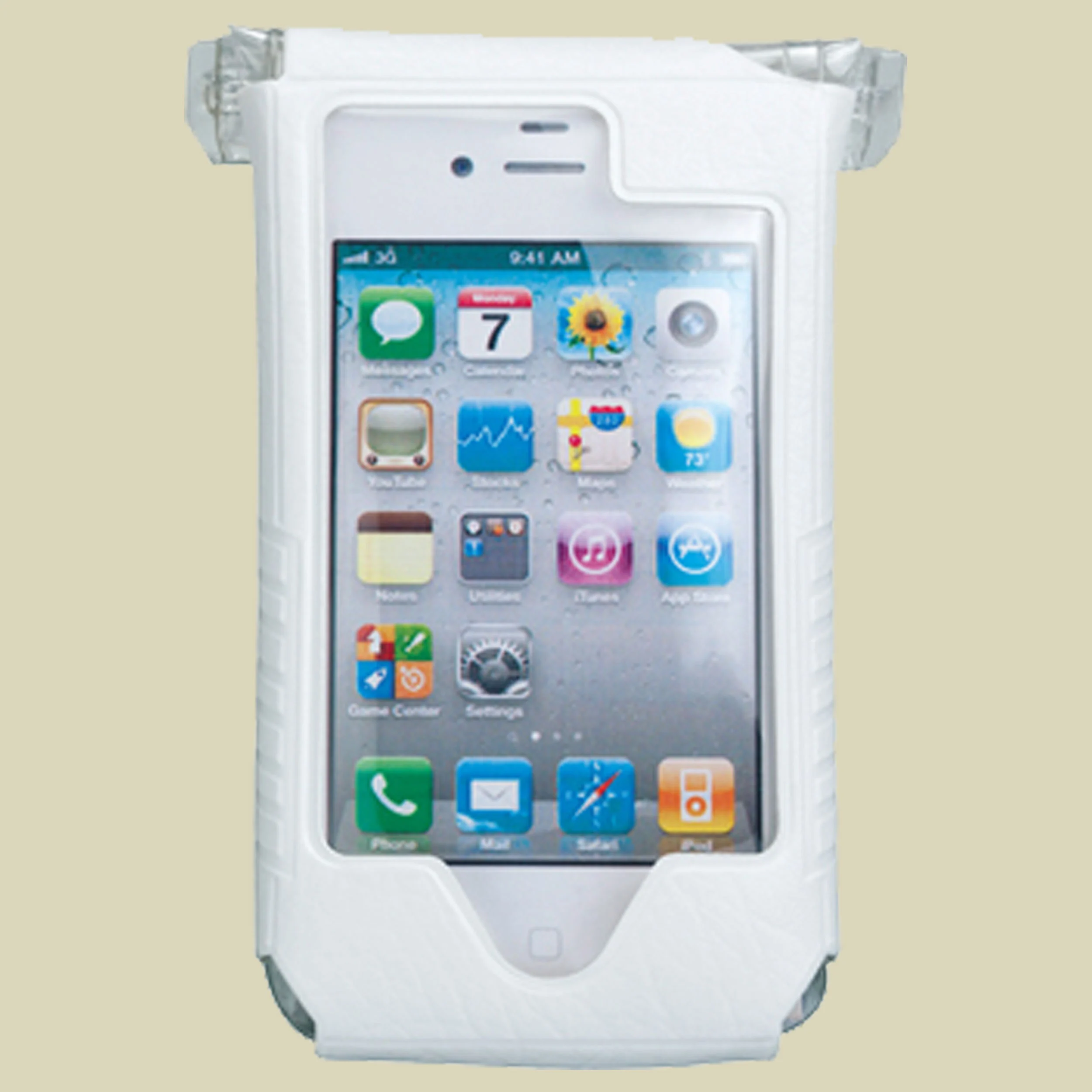 TopeakSmartPhone DryBag für iPhone 4/4s Farbe weiß