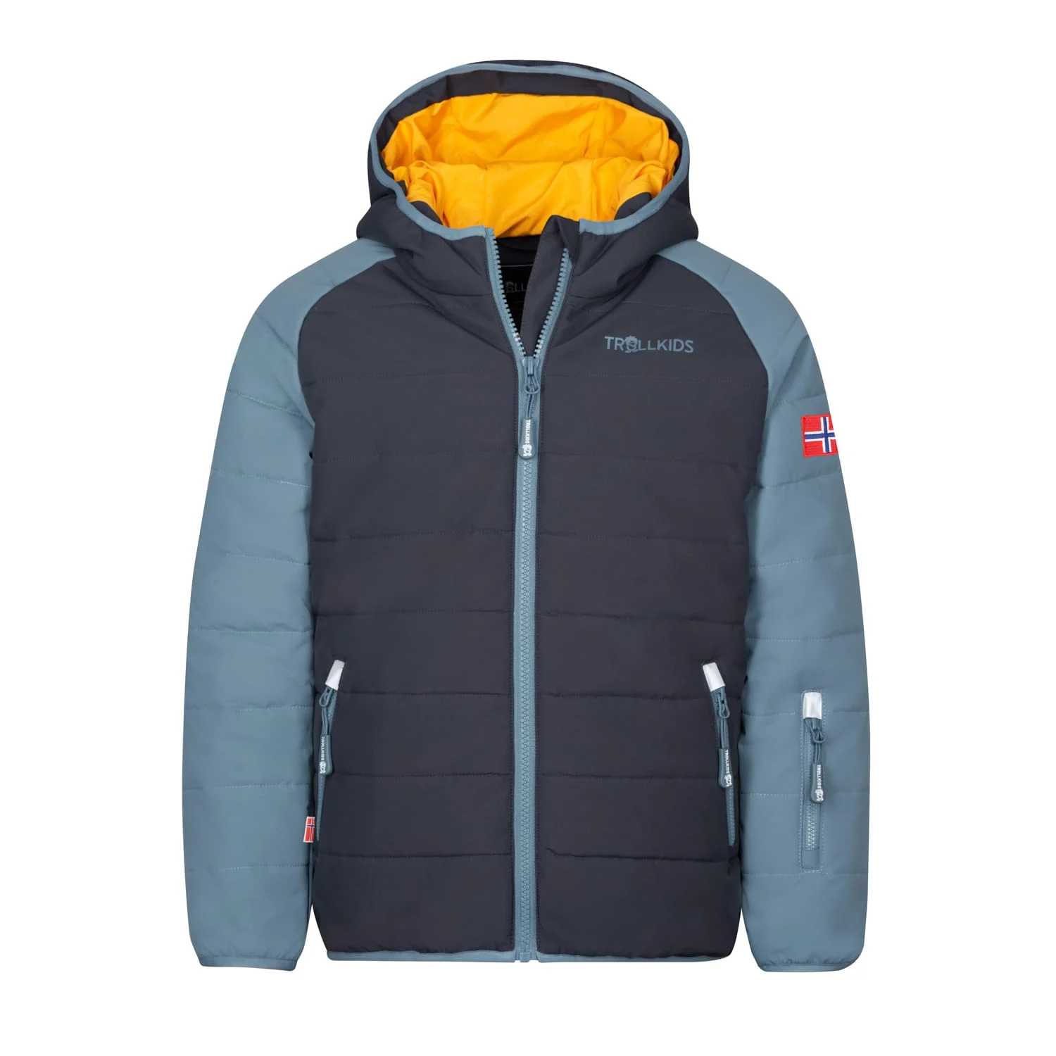 Trollkids Kids Hafjell Snow JKT Pro Black/Mango