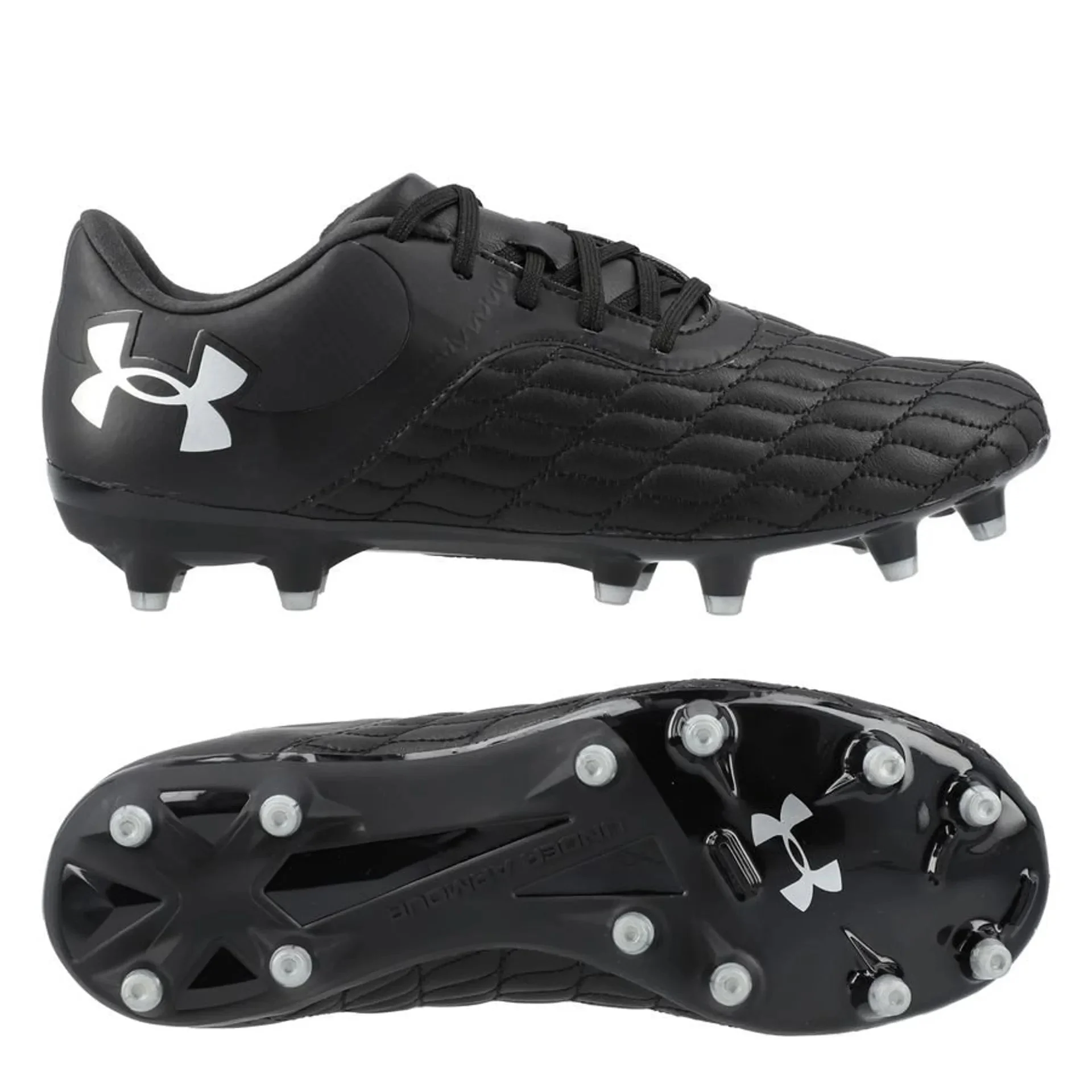 UNDER ARMOUR Magnetico SelectJR 3.0 FG Fußballschuh Schwarz