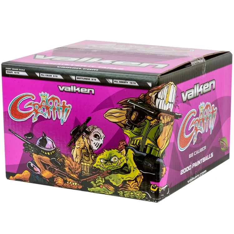 Valken Graffiti Premium Paintballs (2000er Karton)
