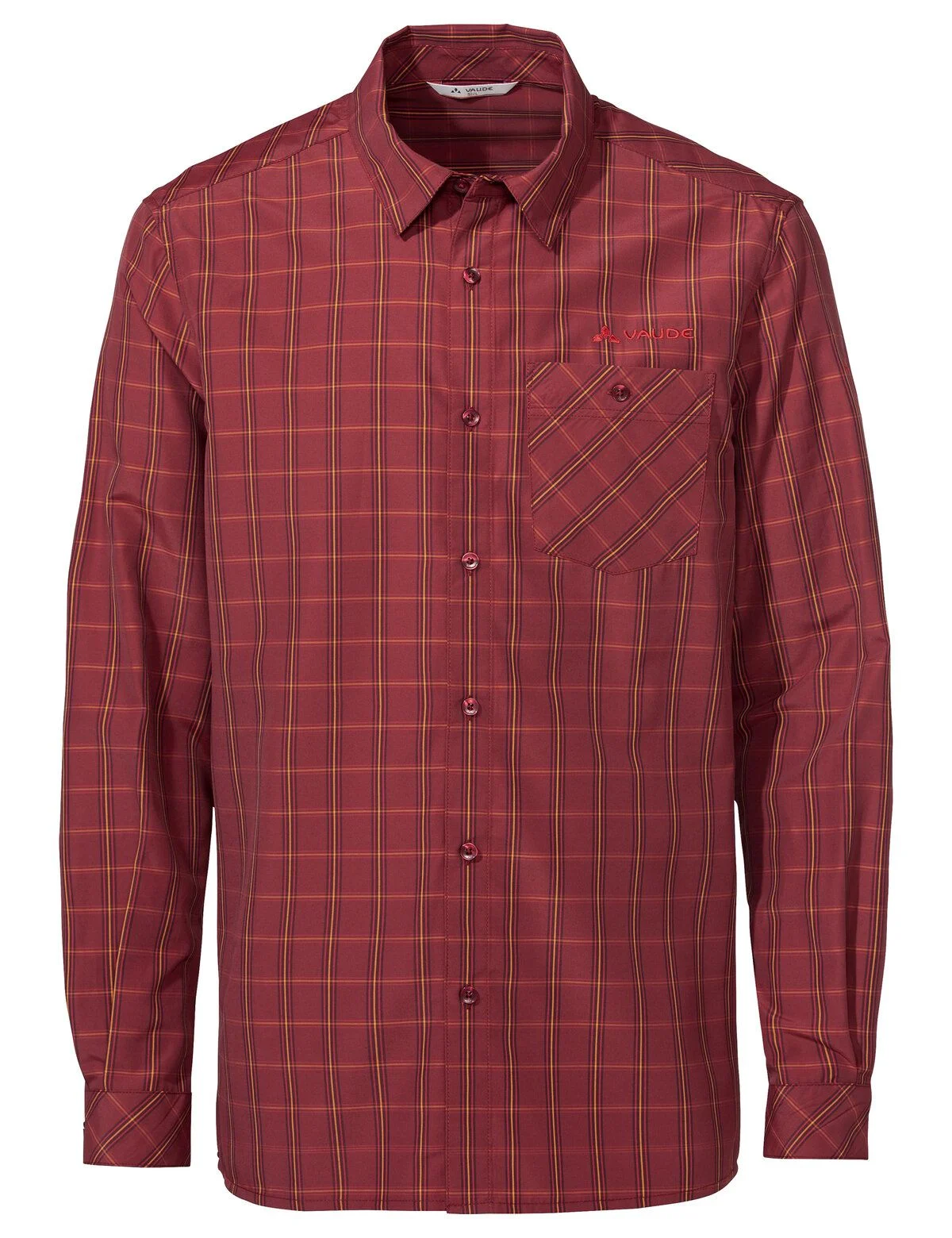 Vaude Albsteig LS Shirt Carmine