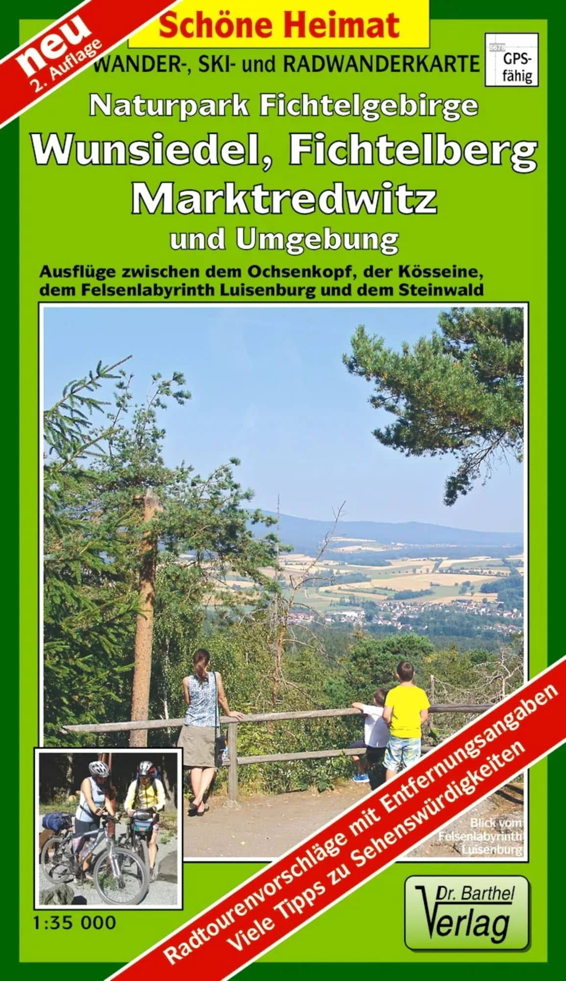 Verlag Dr. Barthel Naturpark Fichtelgebirge, Wunsiedel, Fichtelberg, Marktredwitz