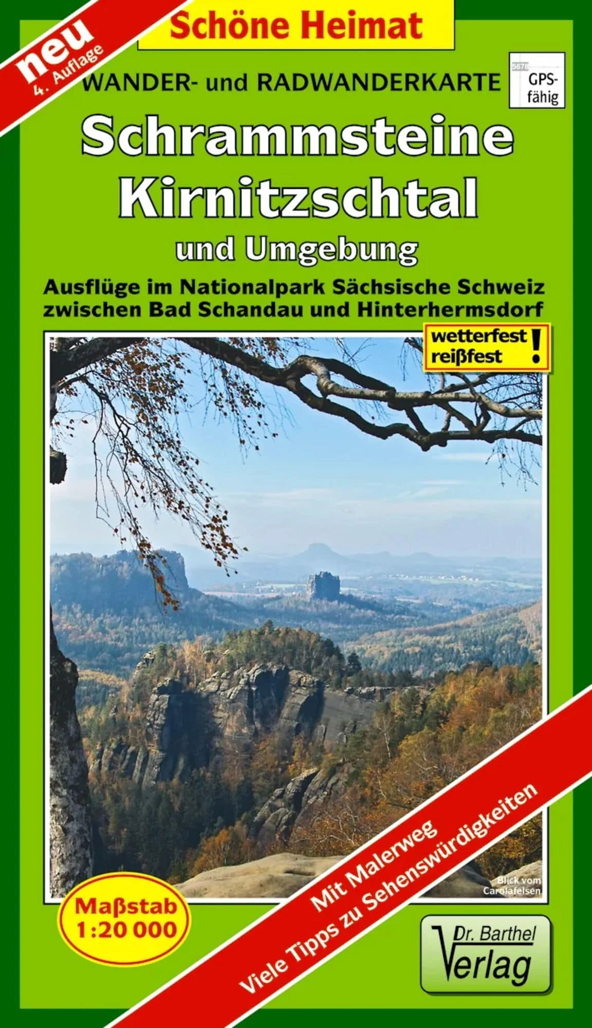 Verlag Dr. Barthel Schrammsteine, Kirnitzschtal und Umgebung