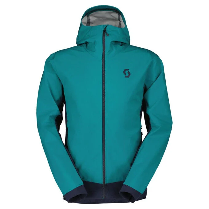 Veste de ski Homme SCOTT Explorair Hybrid LT - WINTER GREEN/DARK BLUE