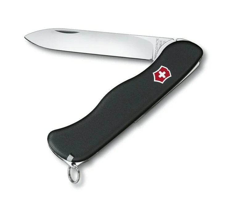 Victorinox Sentinel Multifunktionsmesser 111 mm, schwarz, 4 Funktionen