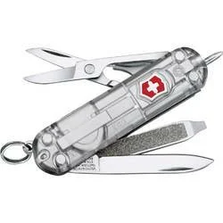 Victorinox Signature Lite SilverTech Multifunktionsmesser 58 mm, transparent, 7 Funktionen