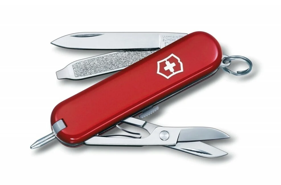 Victorinox Signature Multifunktionsmesser 58 mm, rot, 7 Funktionen